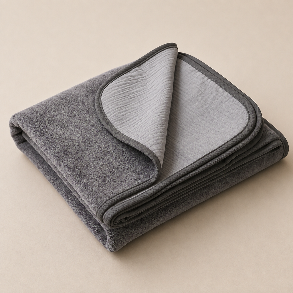 Age & Ability™ Premium Waterproof Care Blanket-Grey