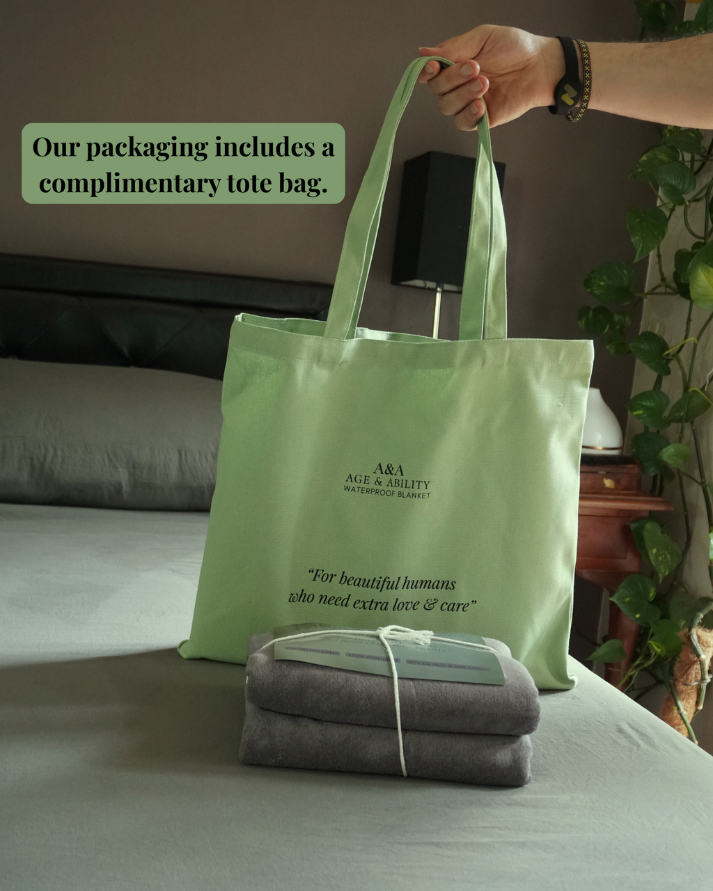 Age & Ability™ Premium Waterproof Care Blanket
