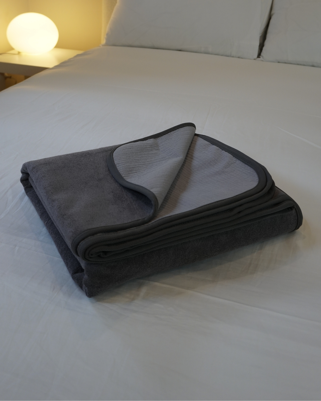 Age & Ability™ Premium Waterproof Care Blanket-Grey